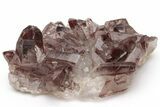 Natural, Red Quartz Crystal Cluster - Morocco #232894-1